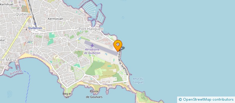 localisation de l'entreprise MADAME ELODIE GRANDVALLET à QUIBERON