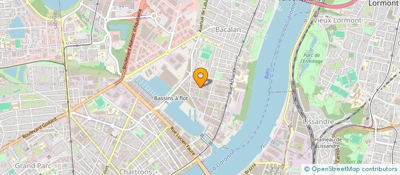 localisation de l'entreprise MADAME ELODIE GRATUZE  BORDEAUX