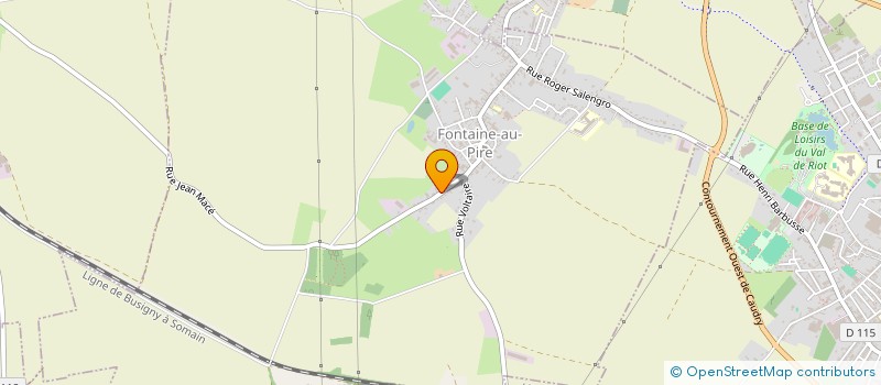 localisation de l'entreprise MADAME ELODIE GREMEAUX  FONTAINE-AU-PIRE