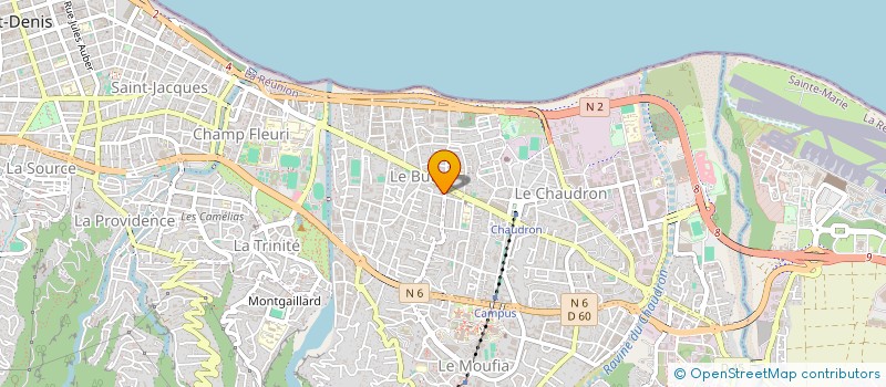 localisation de l'entreprise MADAME ELODIE GRONDIN  SAINT-DENIS