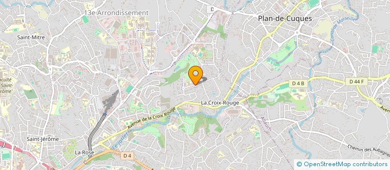 localisation de l'entreprise MADAME ELODIE GROS à MARSEILLE