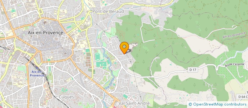 localisation de l'entreprise MADAME ELODIE GUENOT  AIX-EN-PROVENCE