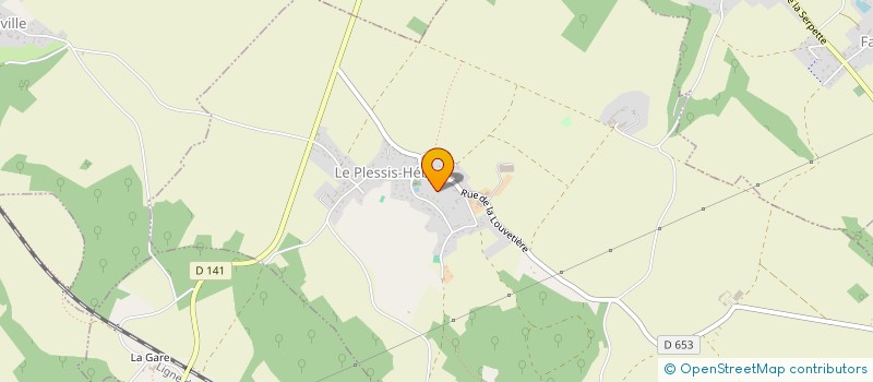 localisation de l'entreprise MADAME ELODIE GUERMONT  LE PLESSIS-HEBERT