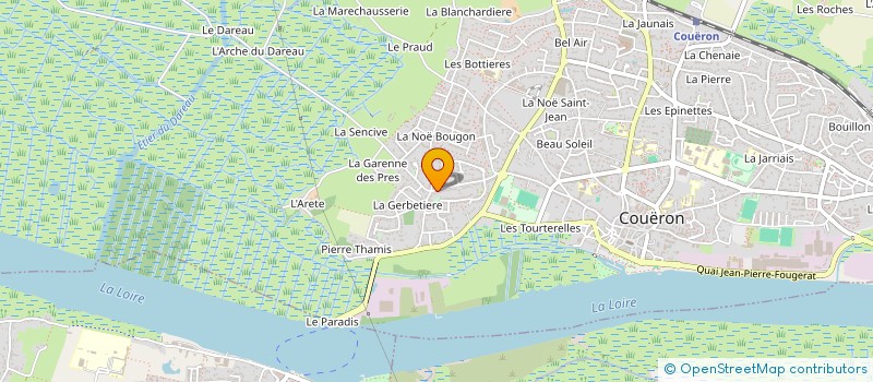 localisation de l'entreprise MADAME ELODIE GUIHENEUF à COUERON