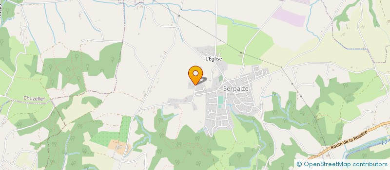 localisation de l'entreprise MADAME ELODIE GUILLET  SERPAIZE
