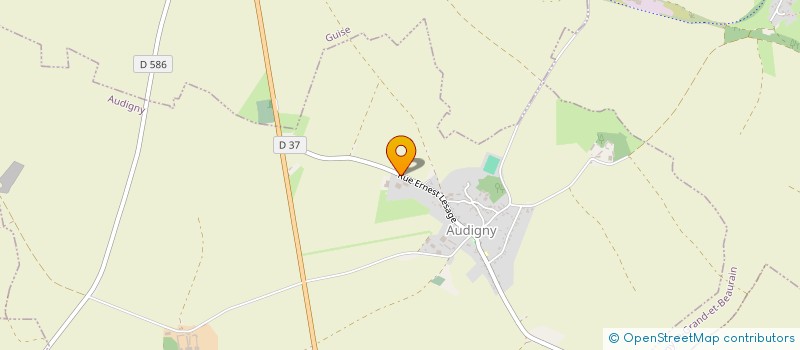 localisation de l'entreprise MADAME ELODIE GUILLOUX  AUDIGNY