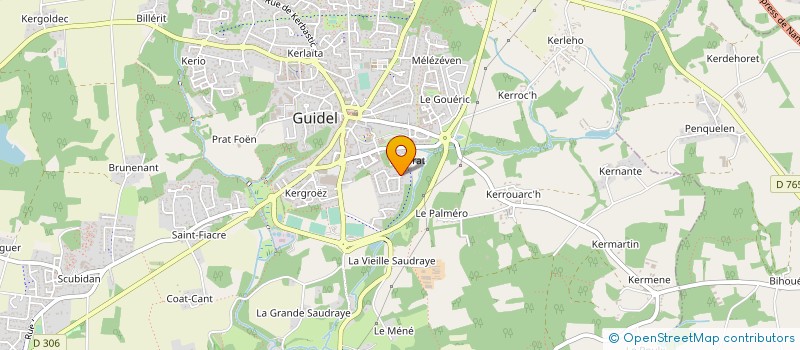 localisation de l'entreprise MADAME ELODIE GUIRLET à GUIDEL