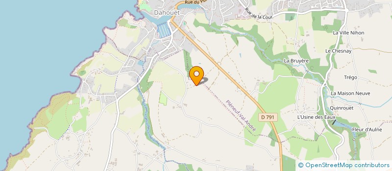 localisation de l'entreprise MADAME ELODIE HABEGGER  SAINT-ALBAN