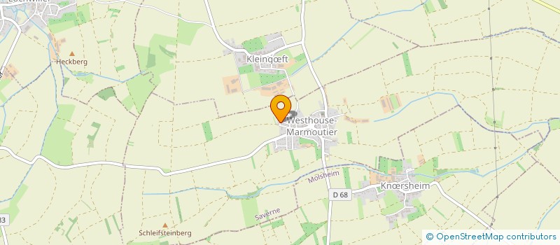 localisation de l'entreprise MADAME ELODIE HABERBUSCH  WESTHOUSE-MARMOUTIER