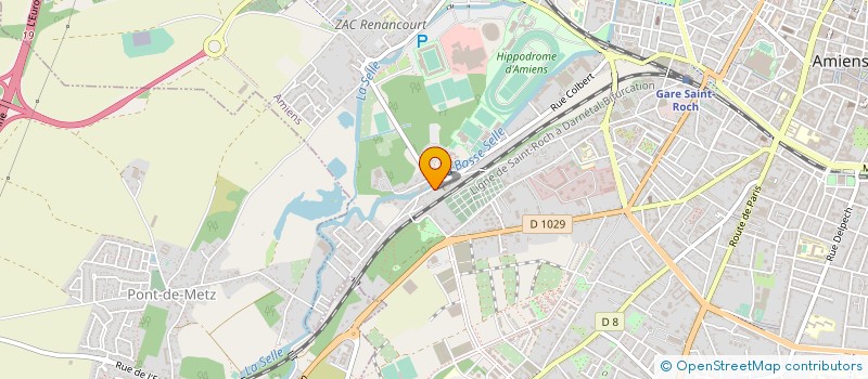 localisation de l'entreprise MADAME ELODIE HAMIOT à AMIENS