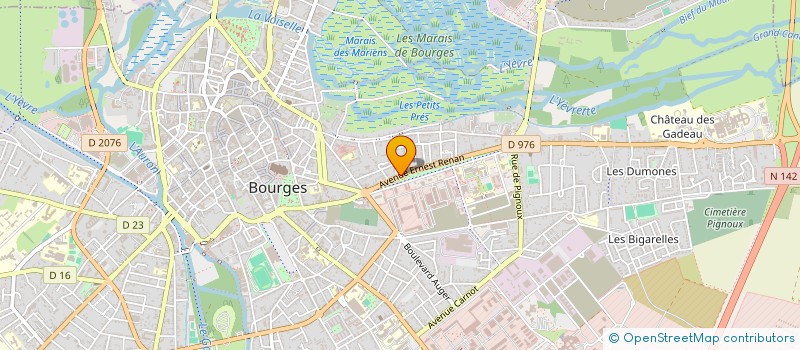 localisation de l'entreprise MADAME ELODIE HAMMACHA  BOURGES