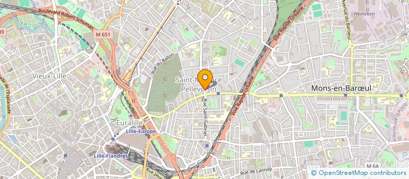 localisation de l'entreprise MADAME ELODIE HANOT à LILLE