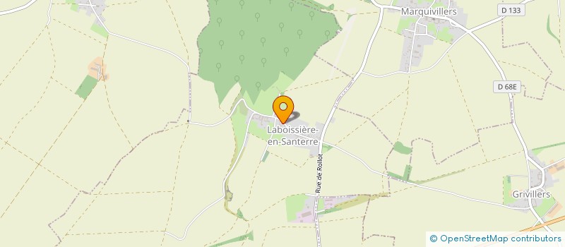 localisation de l'entreprise MADAME ELODIE HANQUIER  LABOISSIERE-EN-SANTERRE