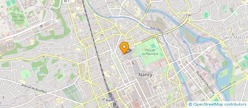 localisation de l'entreprise MADAME ELODIE HARMAND  NANCY