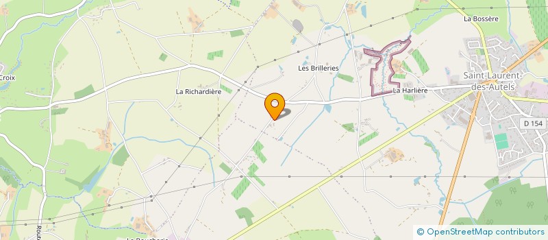 localisation de l'entreprise MADAME ELODIE HAUTERIVE  OREE-D'ANJOU