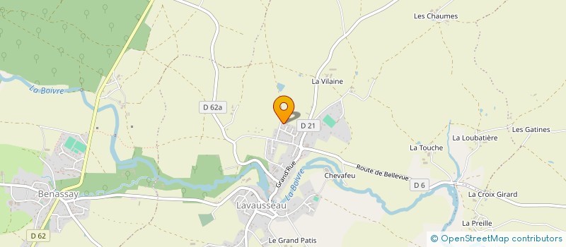 localisation de l'entreprise MADAME ELODIE HAZIZA  BOIVRE-LA-VALLEE