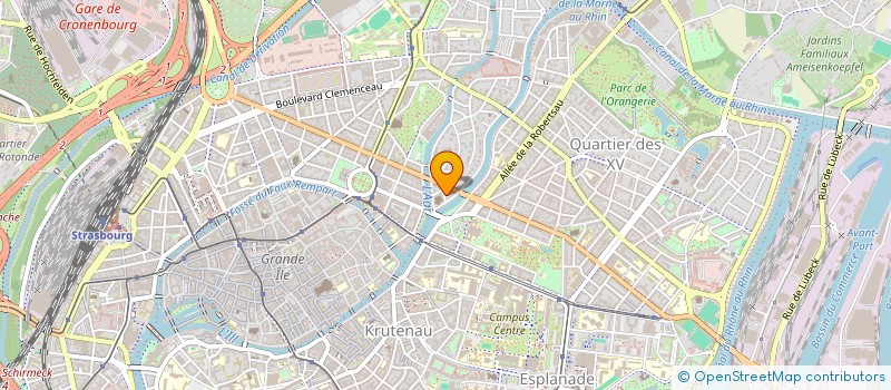 localisation de l'entreprise MADAME ELODIE HEIDINGER à STRASBOURG