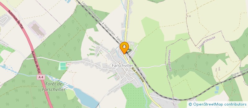 localisation de l'entreprise MADAME ELODIE HELL  THEDING