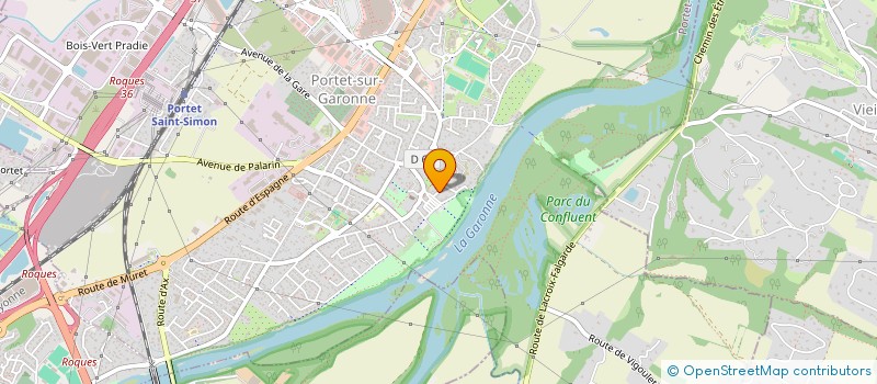 localisation de l'entreprise MADAME ELODIE HERISSON  PORTET-SUR-GARONNE