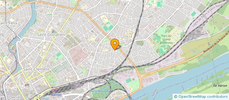 localisation de l'entreprise MADAME ELODIE HEURTEL  BLAIN