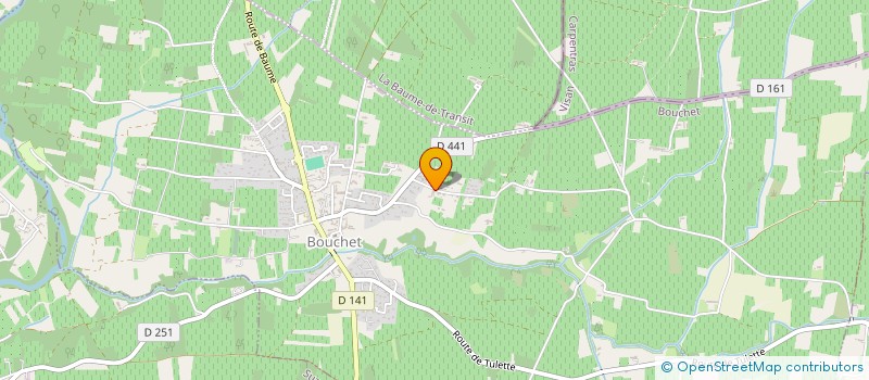 localisation de l'entreprise MADAME ELODIE HIROZ  BOUCHET