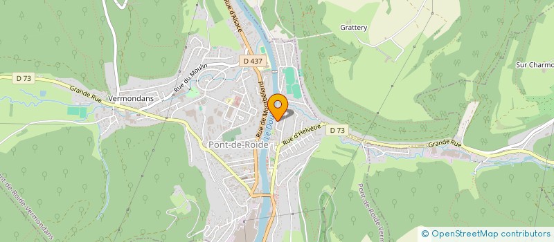 localisation de l'entreprise MADAME ELODIE HOANG  PONT-DE-ROIDE-VERMONDANS