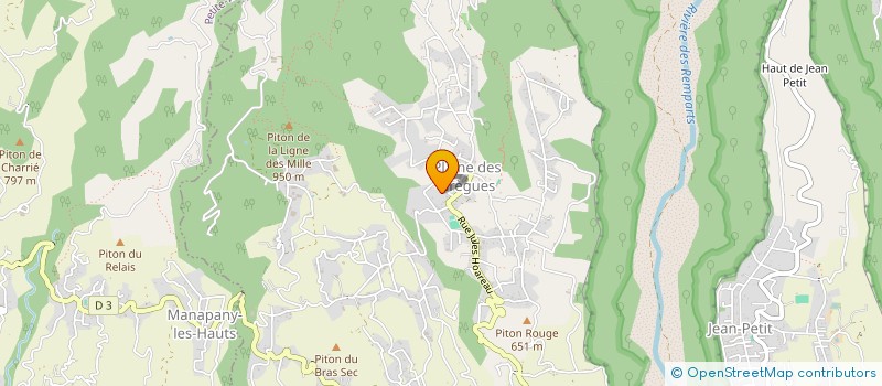 localisation de l'entreprise MADAME ELODIE HOAREAU  SAINT-JOSEPH