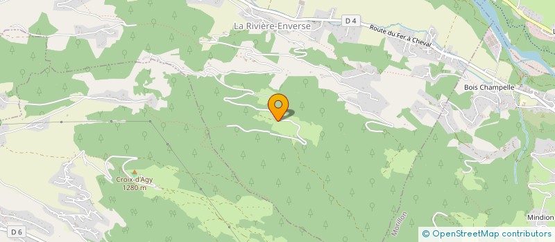 localisation de l'entreprise MADAME ELODIE HOCHARD  TANINGES