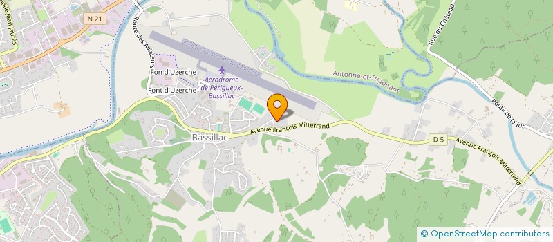 localisation de l'entreprise MADAME ELODIE HORLAVILLE  BASSILLAC ET AUBEROCHE