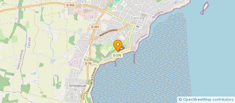 localisation de l'entreprise MADAME ELODIE HUBERT  CANCALE