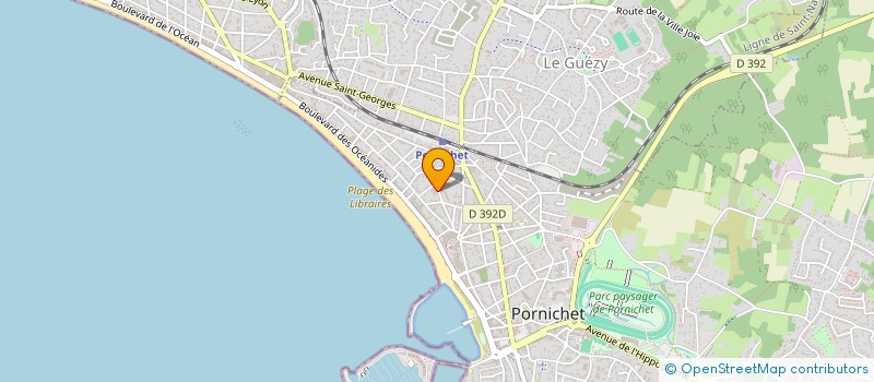 localisation de l'entreprise MADAME ELODIE HUON  PORNICHET