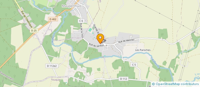 localisation de l'entreprise MADAME ELODIE HUSSON  BEAUTHEIL-SAINTS