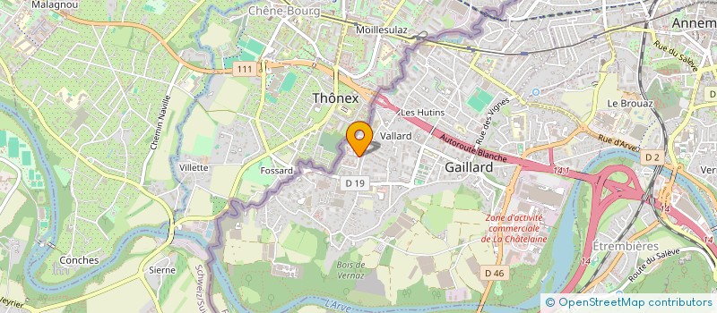 localisation de l'entreprise MADAME ELODIE IBALASWA  GAILLARD