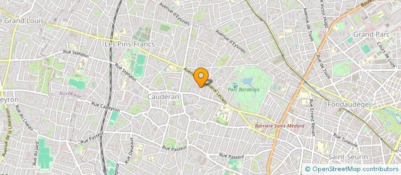 localisation de l'entreprise MADAME ELODIE ITHIER  BORDEAUX