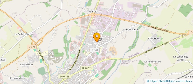 localisation de l'entreprise MADAME ELODIE JACQUELINE  GOUVILLE-SUR-MER