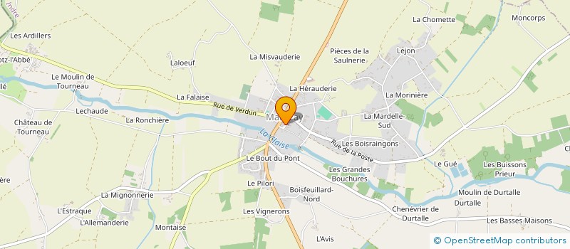 localisation de l'entreprise MADAME ELODIE JACQUELINE DAVID à TOURNON-SAINT-MARTIN