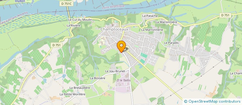 localisation de l'entreprise MADAME ELODIE JALLAIS à OREE-D'ANJOU
