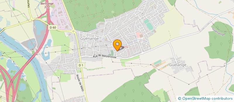 localisation de l'entreprise MADAME ELODIE JARZEMBOWSKI  GUENANGE