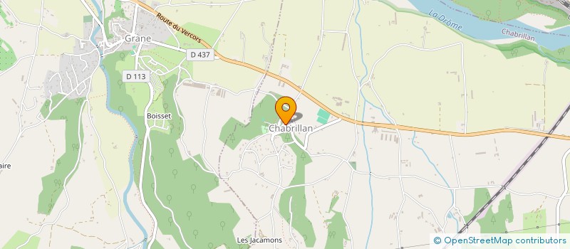 localisation de l'entreprise MADAME ELODIE JEAN  CHABRILLAN