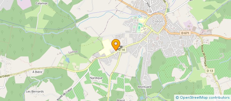 localisation de l'entreprise MADAME ELODIE JIMENEZ  OLORON-SAINTE-MARIE