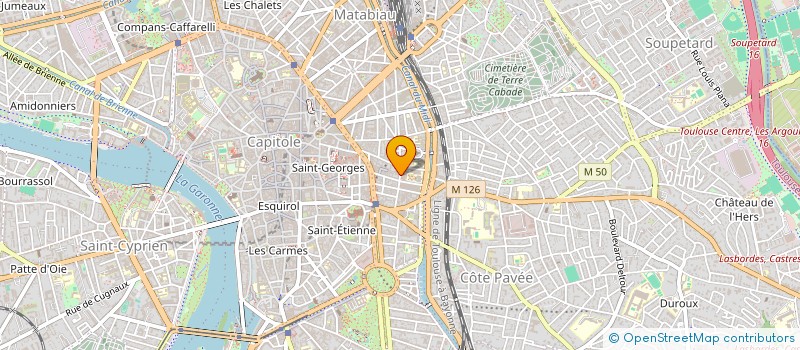 localisation de l'entreprise MADAME ELODIE JOFFRE à TOULOUSE