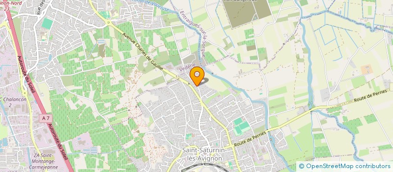 localisation de l'entreprise MADAME ELODIE JOLIVET à SAINT-SATURNIN-LES-AVIGNON