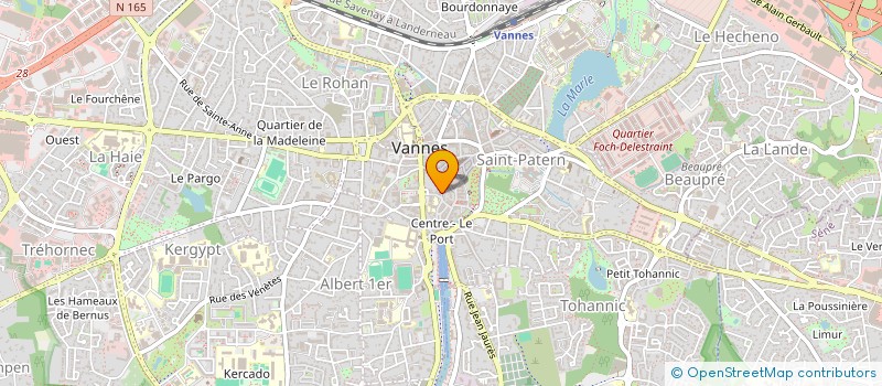 localisation de l'entreprise MADAME ELODIE JOSSE à VANNES
