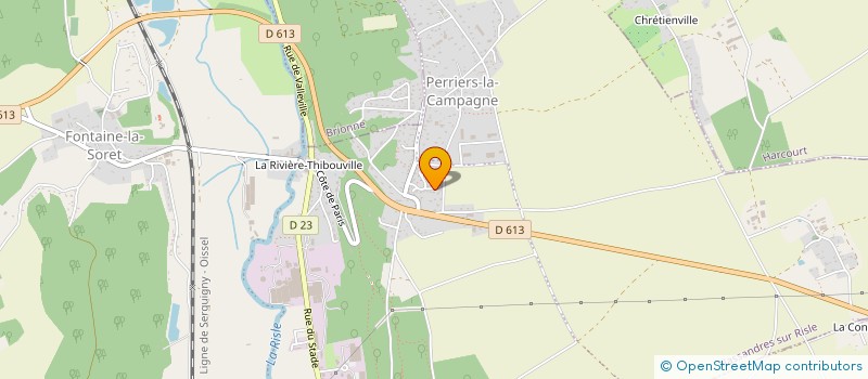 localisation de l'entreprise MADAME ELODIE JOURDAIN  NASSANDRES SUR RISLE