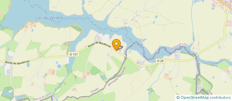 localisation de l'entreprise MADAME ELODIE JUTAN  LA SEGUINIERE