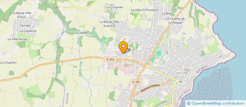 localisation de l'entreprise MADAME ELODIE KAJZER  CANCALE