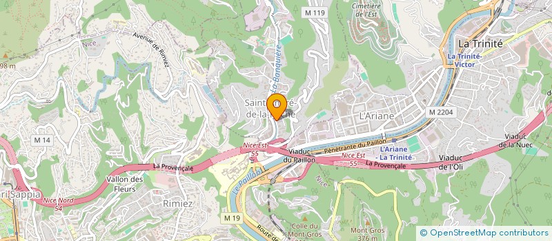 localisation de l'entreprise MADAME ELODIE KALANQUIN  SAINT-ANDRE-DE-LA-ROCHE