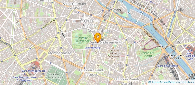 localisation de l'entreprise MADAME ELODIE KERDELHUE à PARIS