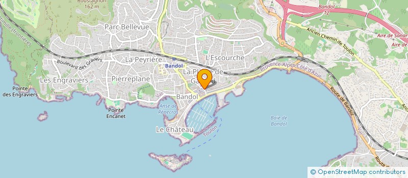 localisation de l'entreprise MADAME ELODIE KEVORKIAN à BANDOL