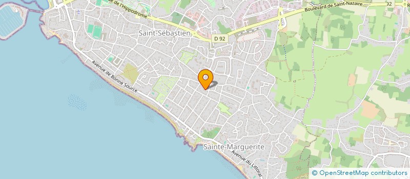 localisation de l'entreprise MADAME ELODIE KLAUS  PORNICHET